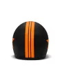 Casque Jet Vintage Star Orange - Dmd