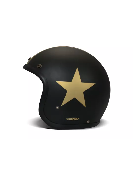 Casque Jet Vintage Star Gold - Dmd