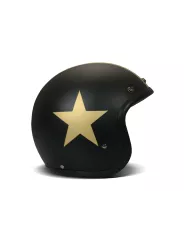 Casque Jet Vintage Star Gold - Dmd