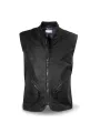 Gilet nero da uomo in cotone cerato fatto a mano - Dmd