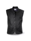 Handmade Waxed Cotton Man Vest Black - DMD