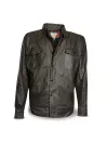 Jacket Handmade Olive Waxed Cotton Man - Dmd