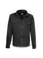 Jacket Handmade Shirt Dark Grey Cotton Man - Dmd