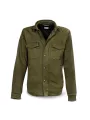 Jacket Handmade Shirt Green Cotton Man - Dmd