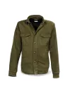 Jacket Handmade Shirt Green Cotton Man - Dmd
