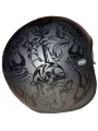 Casque Moto Jet Vintage Bd U17 Gris Metal - Premier