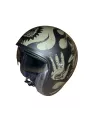 Vintage Jet Motorradhelm Bd Militärgrün Bm - Premier