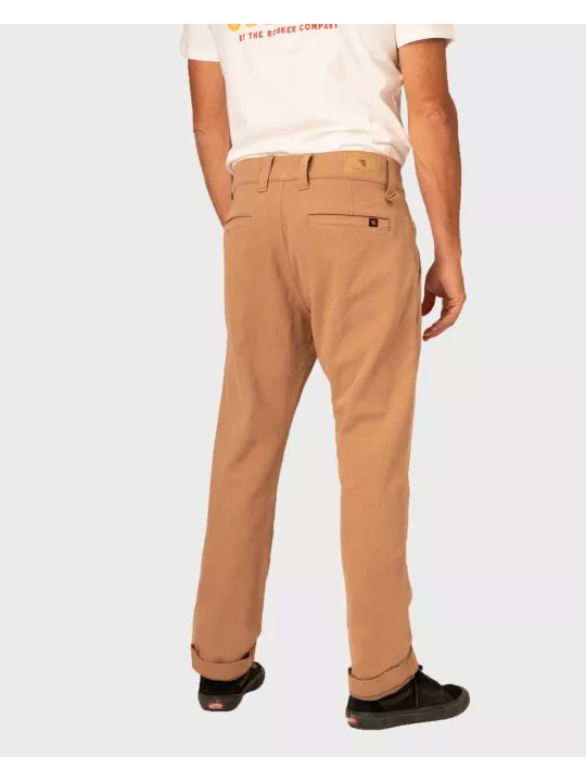 Chino Men Beige Lt Pant - Riding Culture