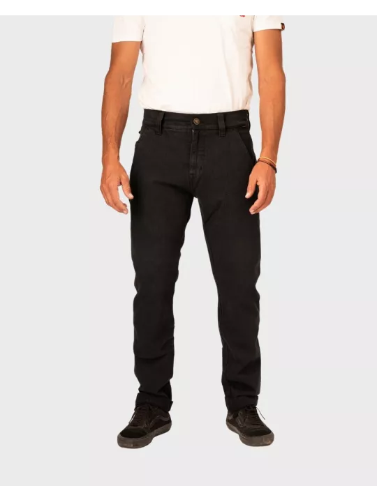 Pantalon Chino Men Black Lt - Riding Culture