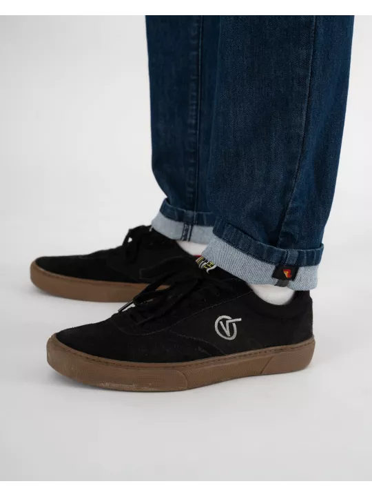 Pantaloni slim affusolati da uomo Blu Lt - Riding Culture
