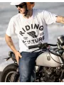 Schmal zulaufende Hose Herren Blau Lt - Riding Culture