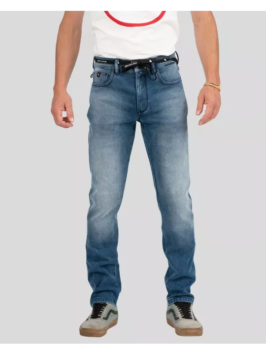 Pantaloni affusolati slim da uomo - Riding Culture
