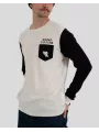 Langarmpullover Schwarz/Dirt White - Riding Culture
