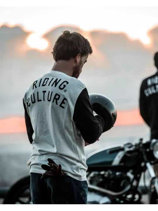 Black/Dirt White Pullover - Riding Culture