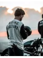 Pull Longsleeve Black/Dirt White - Riding Culture