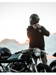 Sweat A Capuche Avec Zip Black Zip - Riding Culture