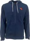 Sudadera con cremallera azul - Riding Culture