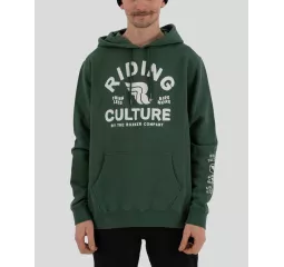 Grünes Kapuzenpullover Sweatshirt - Riding Culture