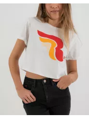 T-Shirt Logo Crop Top - Riding Culture