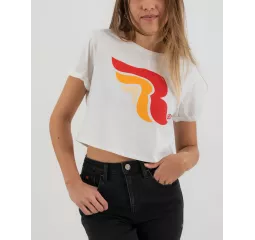Maglietta Logo Crop Top - Riding Culture