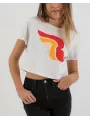T-Shirt Logo Crop Top - Riding Culture