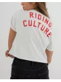 T-Shirt Logo Crop Top - Riding Culture