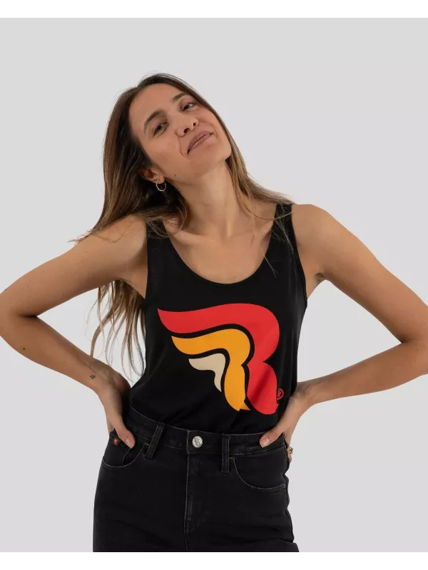 T-Shirt Logo Rc Lady Tank Top - Riding Culture