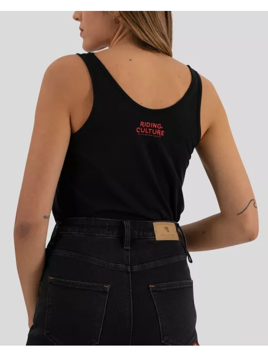 T-Shirt Logo Rc Lady Tank Top - Riding Culture