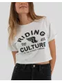 Camiseta Ride More Crop Top - Riding Culture
