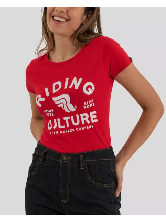 T-Shirt Ride More Lady - Riding Culture