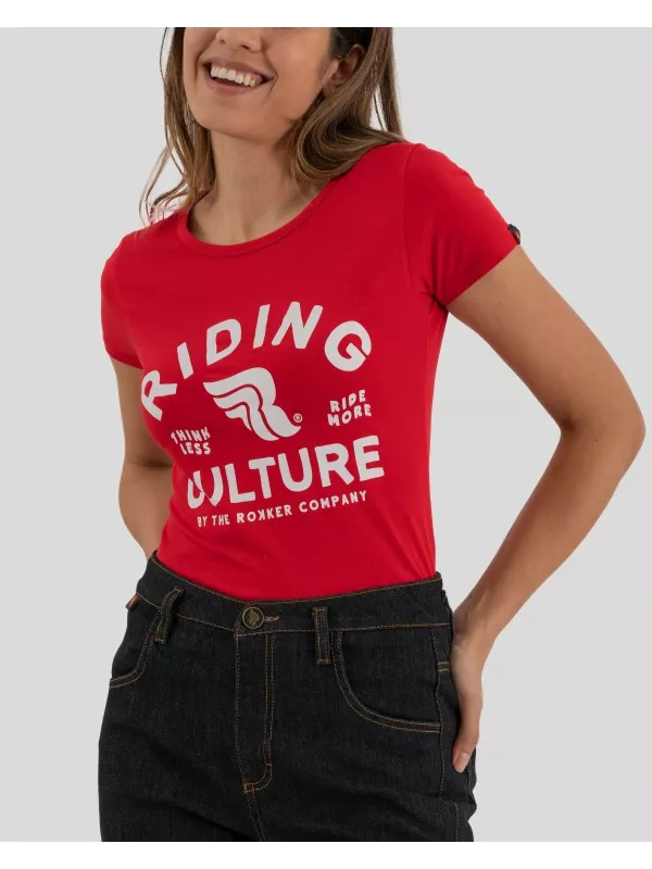 T-Shirt Ride More Lady - Riding Culture
