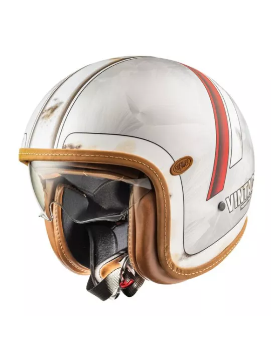 Casque Jet Vintage Platinum Drd08Bm - Premier