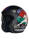 Helm Jet Vintage Pinup 9 Bm - Premier