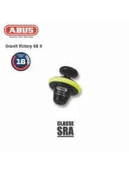 Candado de disco Abus 68 III SRA Negro/Jaun