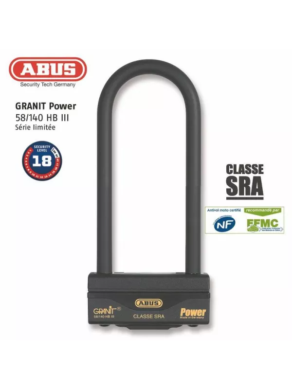 Antivol U Abus 58/140Hbiii310 Sl Sra