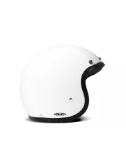 Casco Vintage Jet Solid Blanco - Dmd