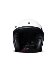 Casque Jet Vintage Massiv Weiß - Dmd