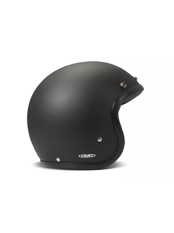Capacete Vintage Solid Preto Mat - Dmd