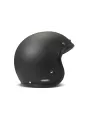 Casco Jet Vintage Negro Mate Sólido - DMD