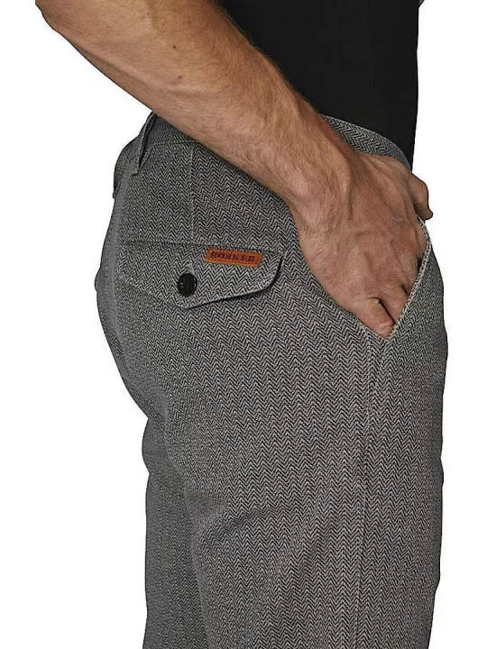 Vaqueros Tweed Chino Tapered Slim - Rokker