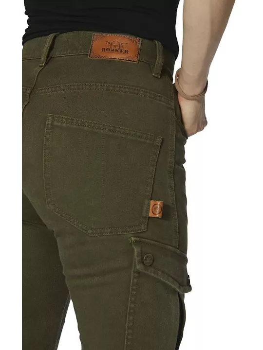 Vaqueros Cargo Slim - Rokker