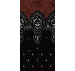 Nackenrolle Skull - Rokker