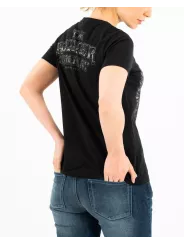 Damen T-Shirt Wings Lady Black - Rokker