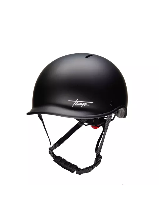 Casque Velo Vintage Tempo - Mârkö (Noir Mat)