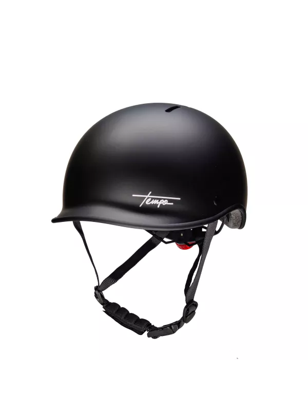 Casque Velo Vintage Tempo - Mârkö (Noir Mat)