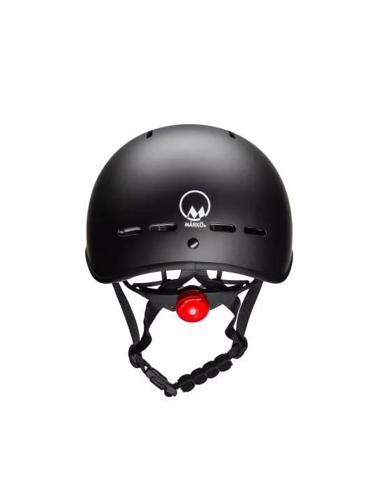 Casque Velo Vintage Tempo - Mârkö (Noir Mat)