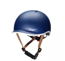 Helm Velo Vintage Tempo - Mârkö (Blau Matt)