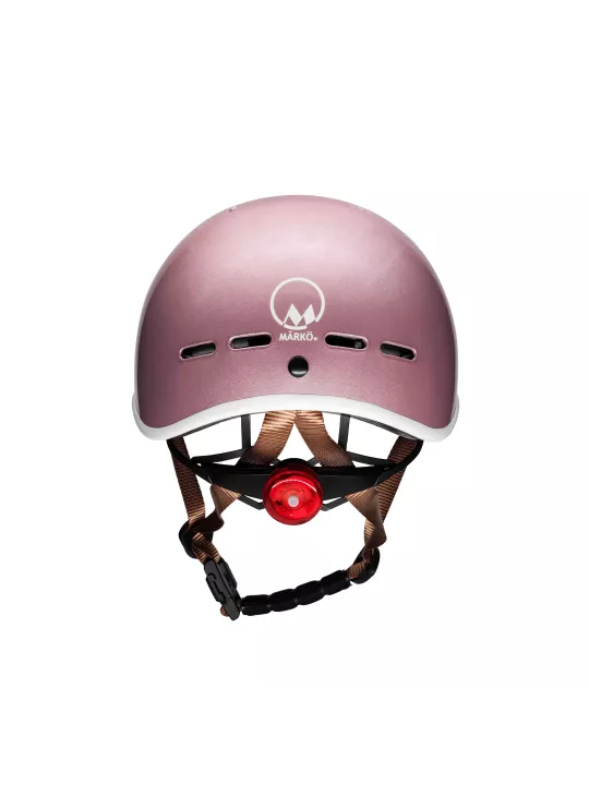Casque Velo Vintage Tempo - Mârkö (Pink Gold)