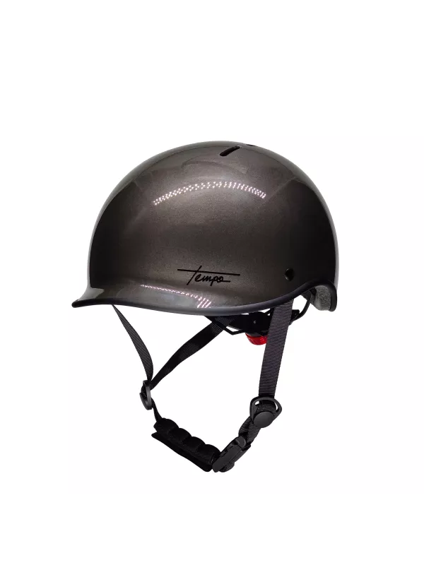 Casco Vintage Tempo Velo - Mârkö (Argento metallizzato)