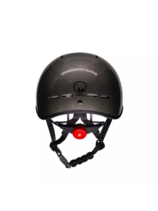 Fahrradhelm Vintage Tempo - Mârkö (Silver Metalized)